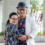 Lỗ Chấn Thuận và bạn gái. Ảnh: HK01