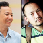 Tiến Đạt (trái) sau khi thay đổi ngoại hình so với trước đây (phải). Ảnh: Nhân vật cung cấp