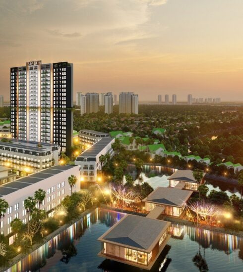 Phối cảnh dự án Trust City. Ảnh: Lạc Viên Cửu Cao