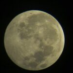 Hình ảnh mặt trăng màu xám khi diễn ra nguyệt thực nửa tối. Ảnh: VACA