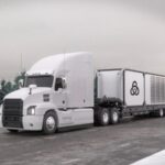 Lò phản ứng của Radiant có thể đặt vừa trong container chở hàng và chở bằng xe tải. Ảnh: Radiant Industries