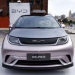 Xe điện Dolphin của BYD. Ảnh: Bloomberg