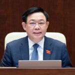 Chủ tịch Quốc hội Vương Đình Huệ tại phiên chất vấn. Ảnh: Phạm Thắng