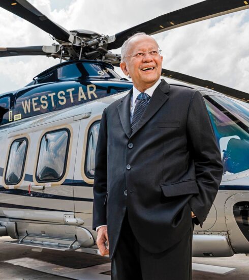 Syed Azman Syed Ibrahim, Chủ tịch Weststar Aviation Services. Ảnh: Forbes