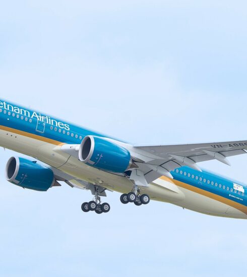 Tàu bay của Vietnam Airlines. Ảnh: XIN TÊN NGƯỜI CHỤ