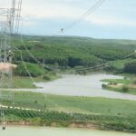 Một đoạn đường dây 500 kV mạch 3 do EVNNPT làm chủ đầu tư, xây dựng. Ảnh: EVN