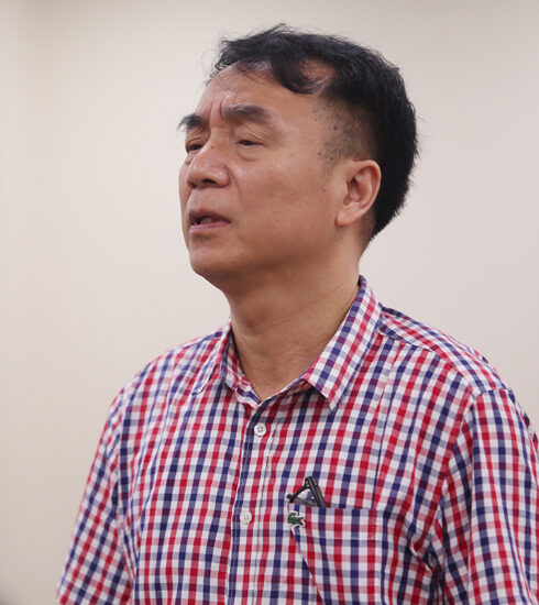 Bị cáo Trần Hùng. Ảnh: Phạm Dự