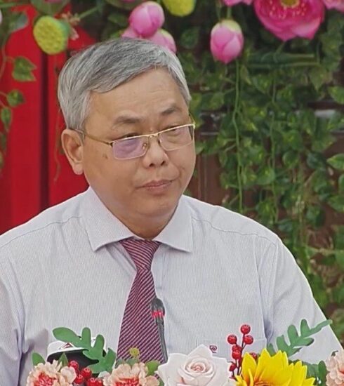 Ông Nguyễn Việt Trí trong một hội nghị vào tháng 7. Ảnh: Ngọc Tài