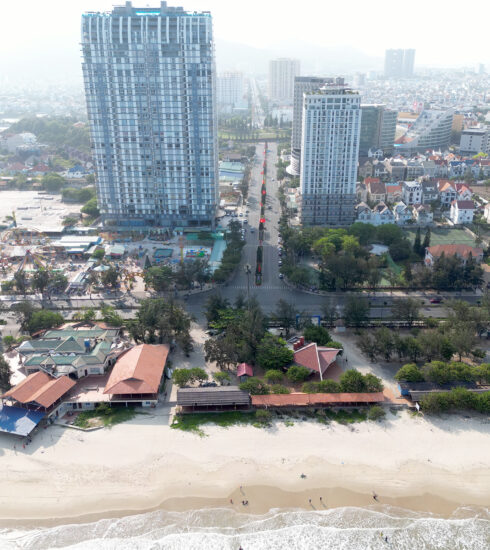 Một góc Bãi Sau (TP Vũng Tàu, Bà Rịa - Vũng Tàu). Ảnh: dangkhoa