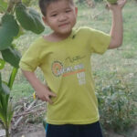 Trung Quân khi chưa phát bệnh, ở với bà ngoại tại Bình Thuận. Ảnh: Nhân vật cung cấp.