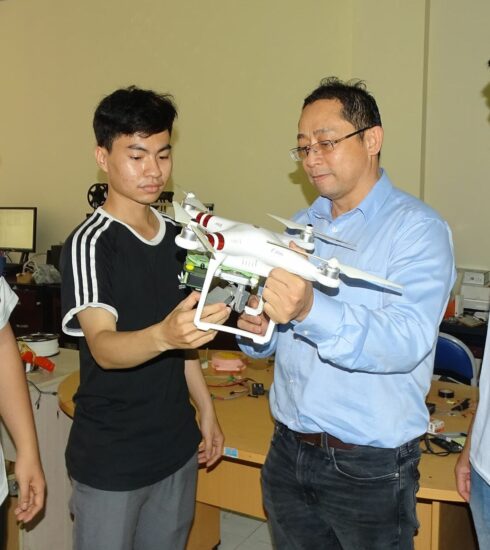 Phòng lab nghiên cứu tại Công viên phần mềm Quang Trung (QTSC), một trong các khu vực được phép thử nghiệm công nghệ mới theo Nghị quyết 98. Ảnh: Hà An