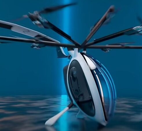 Thiết kế của phương tiện bay Airscooter. Ảnh: Zapata