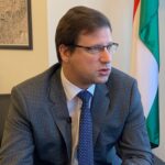 Ông Gergely Gulyas, Chánh văn phòng Thủ tướng Hungary Viktor Orban, tại Budapest hồi tháng 9/2019. Ảnh: Reuters