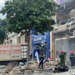 Hiện trường vụ việc. Ảnh: V.N