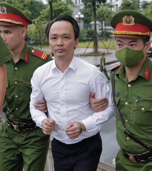 Bị cáo Trịnh Văn Quyết ra tòa ngày 24/7. Ảnh: Ngọc Thành