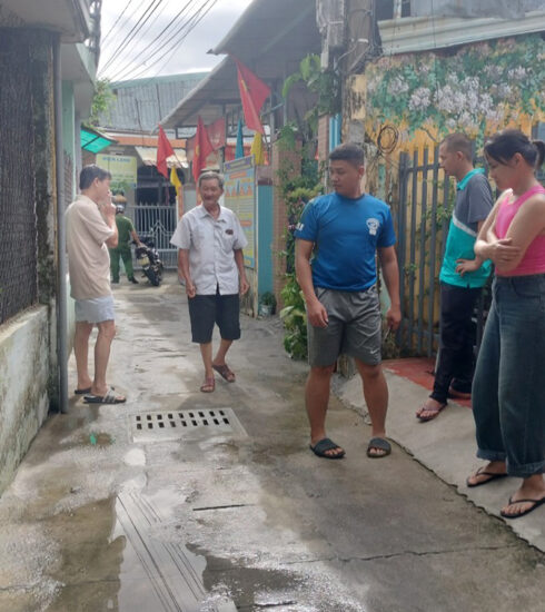 Khu vực xảy ra án mạng. Ảnh: Đắc Thành