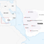 Khu vực do Houthi kiểm soát. Đồ họa: AFP
