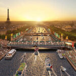 Phối cảnh lễ khai mạc Olympic Paris 2024. Ảnh: AFP