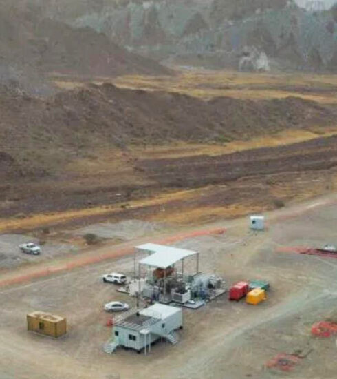 Startup 44.01 đẩy nhanh quá trình khoáng hóa CO2 tự nhiên từ hàng thập kỷ xuống còn chưa đầy một năm. Ảnh: 44.01