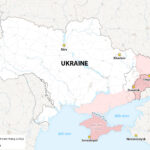 Cục diện chiến sự Nga - Ukraine. Đồ họa: RYV