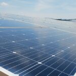 Nhà máy điện mặt trời đã đưa vào hoạt động ở TP Phan Thiết, tỉnh Bình Thuận. Ảnh: Việt Quốc