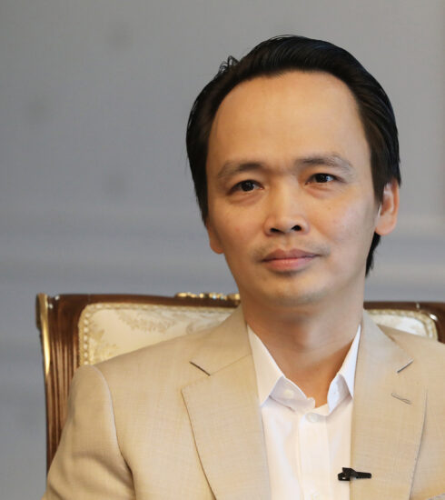 Chủ tịch FLC Trịnh Văn Quyết tháng 8/2019. Ảnh: Ngọc Thành