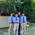 Song Il Gook và ba con. Ảnh: tvN