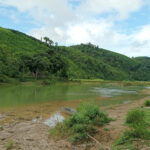 Suối Vều, nơi chị Lan và Hằng gặp nạn. Ảnh: Hùng Lê