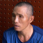 Nguyễn Văn Tú tại cơ quan công an. Ảnh: An Phú