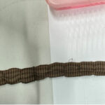 Túi vải đựng vàng buộc quanh thắt lưng của ông Hoàng. Ảnh: Hải quan cửa khẩu Lao Bảo