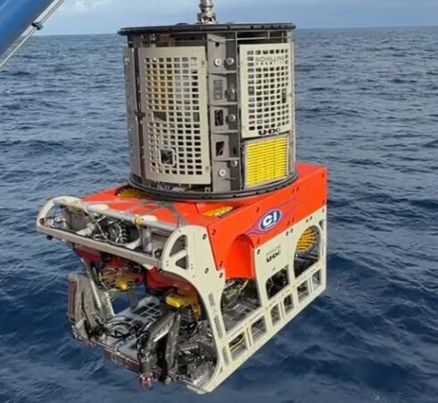 Một trong hai chiếc ROV dùng để thám hiểm xác tàu Titanic. Ảnh: New Atlas