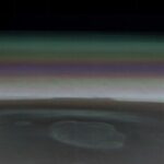 Núi lửa Olympus Mons trong ảnh chụp từ tàu Odyssey. Ảnh: NASA