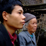 Cặp vợ chồng chênh nhau 47 tuổi Lam Tú Liên và Ngụy Quế Tường. Ảnh: 163.com