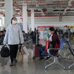 Khách chờ lên xe ở bến Miền Đông mới, cuối tháng 1/2024. Ảnh: Gia Minh