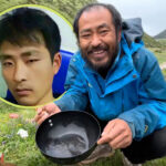 Ngoại hình thay đổi đáng kể của chàng trai 24 tuổi dịp Tết (trái) và hiện tại. Ảnh: QQ