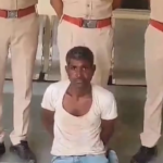 Baburam Bhil khi bị bắt. Ảnh: News 18 India