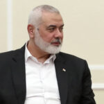 Thủ lĩnh chính trị Hamas Ismail Haniyeh tại Tehran, Iran ngày 30/7. Ảnh: AP