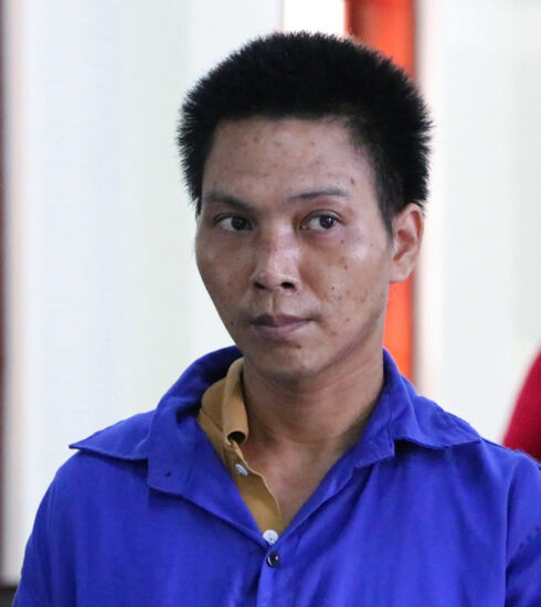 Bị cáo Tam tại tòa. Ảnh: Hùng Lê