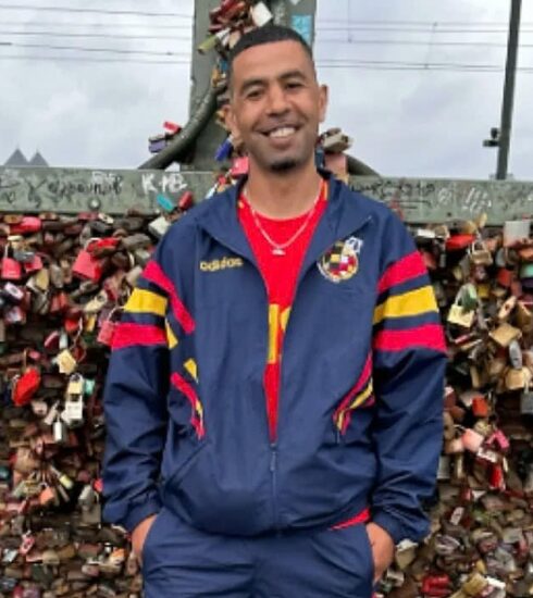 Bố của tiền đạo Lamine Yamal, ông Mounir Nasraoui. Ảnh: IGNV