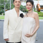 Đăng Khôi bên vợ hiện mang thai ở tháng thứ năm. Ảnh: Nhân vật cung cấp