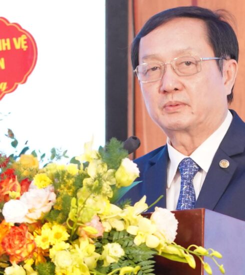 Bộ trưởng Khoa học và Công nghệ Huỳnh Thành Đạt phát biểu tại Lễ kỷ niệm sáng 30/7. Ảnh: TTTT