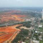 Dự án Khu du lịch Thung lũng Đại Dương (TP Phan Thiết) có nguy cơ sạt lở, theo Sở Xây dựng Bình Thuận. Ảnh: Việt Quốc