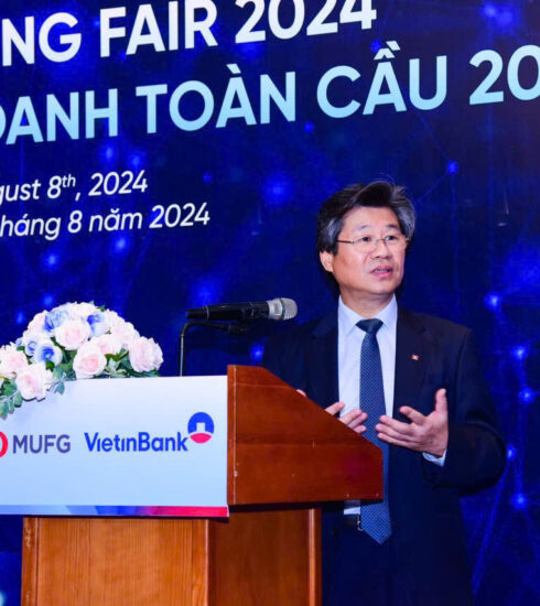 Ông Đỗ Nhất Hoàng - Cục trưởng Đầu tư nước ngoài (Bộ Kế hoạch và Đầu tư) tại sự kiện. Ảnh: VietinBank