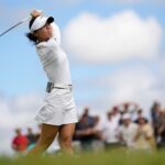 Lydia Ko ở vòng ba đơn nữ golf Olympic Paris 2024. Ảnh: Telegraph