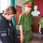 Lê Thị Kim Quyên khi bị bắt tạm giam. Ảnh: Châu Thành