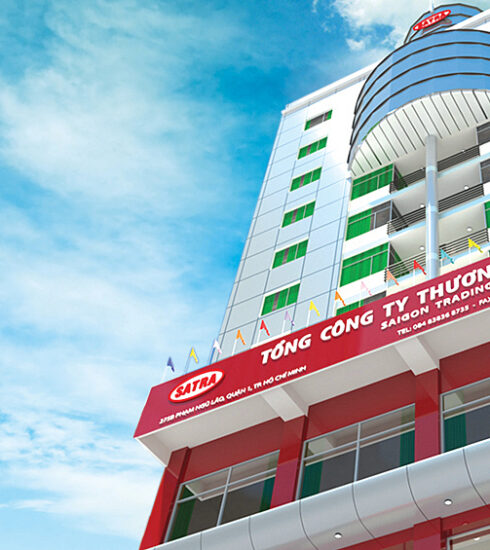Trụ sở Tổng Công ty Thương mại Sài Gòn. Ảnh: Satra
