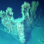 Một phần xác tàu San José dưới đáy biển. Ảnh: Independent