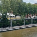 Nhà máy điện mặt trời nổi tại Làng vận động viên rất dễ lắp đặt và tháo dỡ hoàn toàn. Ảnh: PV Magazine