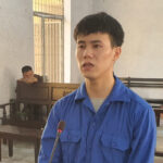 Trần Nam Thanh tại phiên tòa chiều hôm qua. Ảnh: Ngọc Oanh