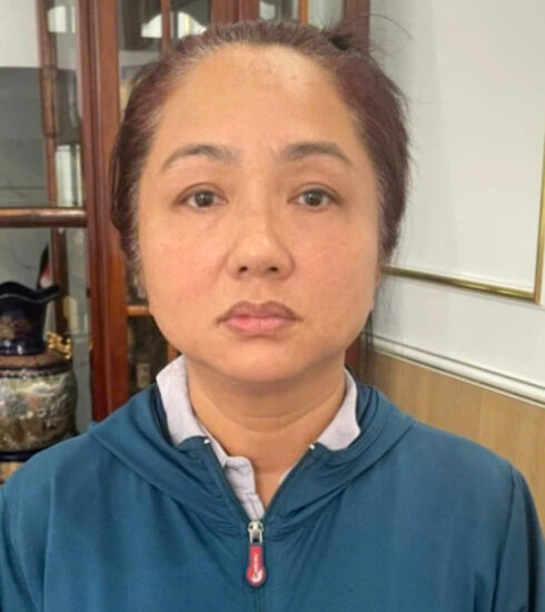 Bị can Diệp Ngọc Tuyền tại cơ quan điều tra. Ảnh: Công an cung cấp